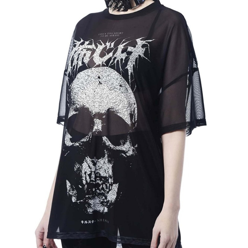 KILLSTAR | XS | Fearless Mesh b/f Tee | New w/ Tags